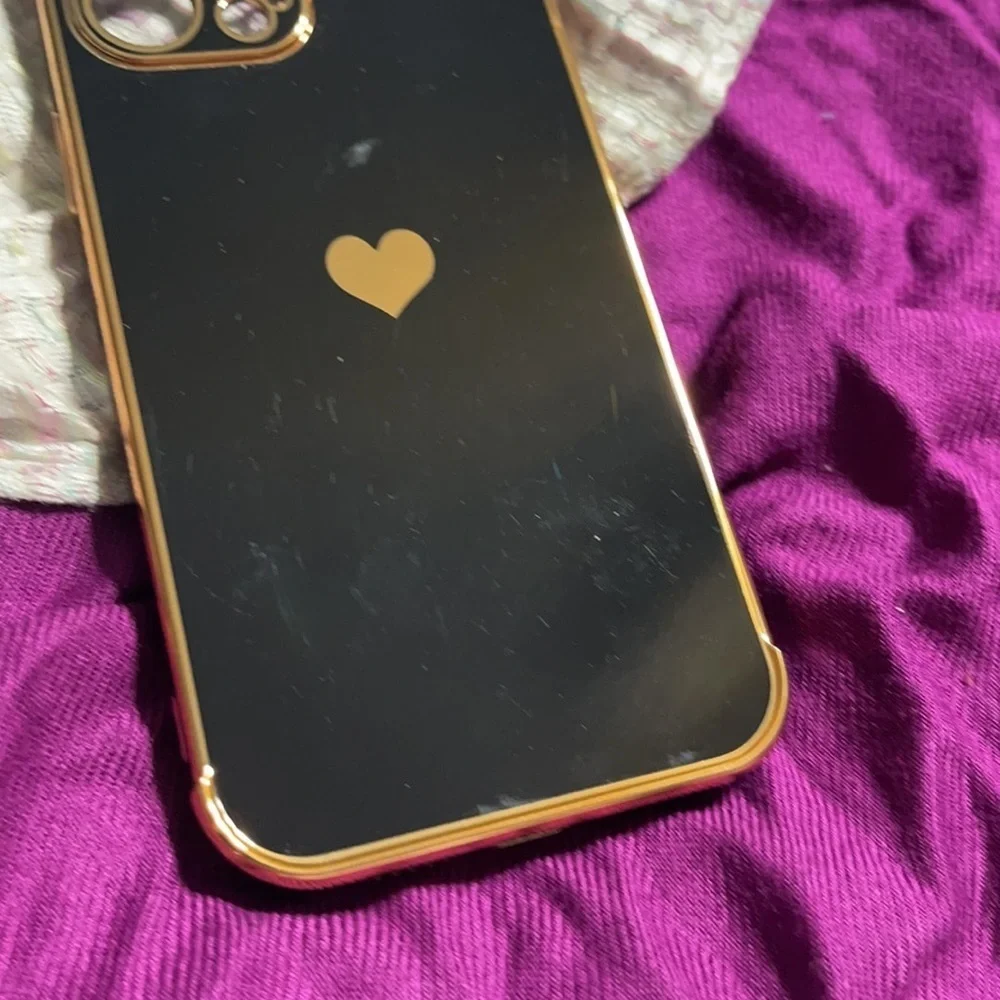 New black and gold phone case - 12 pro max
